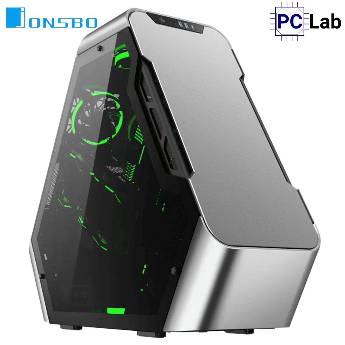 Vỏ case PC máy tính Jonsbo TR03-A Silver (ATX, Mid Tower, Bạc)