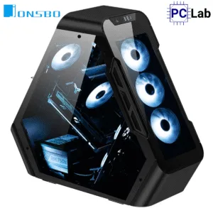 Vỏ case PC máy tính Jonsbo TR03-G Black (ATX, Mid Tower, Đen)