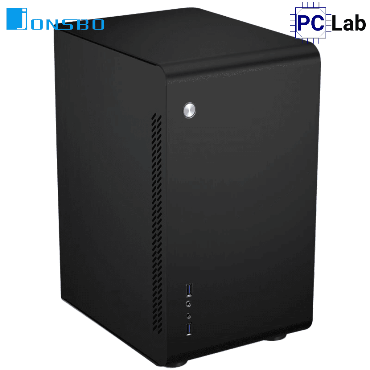 Vỏ case PC máy tính Jonsbo U3 Black (M-ATX, Mid Tower, Đen)
