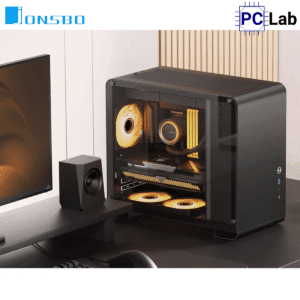 Vỏ case PC máy tính Jonsbo U4 MINI Black (M-ATX, Mid Tower, Đen)