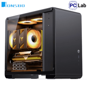 Vỏ case PC máy tính Jonsbo U4 MINI Black (M-ATX, Mid Tower, Đen)