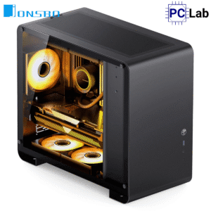 Vỏ case PC máy tính Jonsbo U4 MINI Black (M-ATX, Mid Tower, Đen)