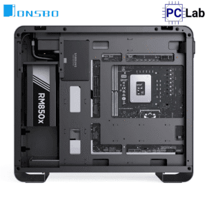 Vỏ case PC máy tính Jonsbo U4 MINI Black (M-ATX, Mid Tower, Đen)