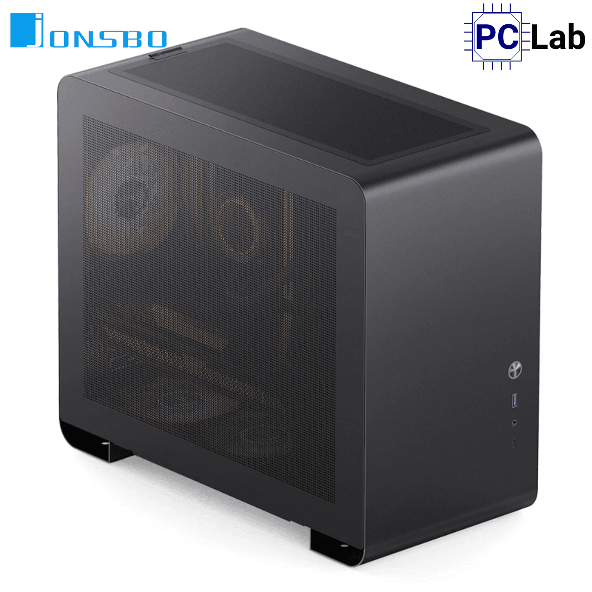 Vỏ case PC máy tính Jonsbo U4 MINI Black MESH (M-ATX, Mid Tower, Đen MESH)
