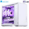 Vỏ case PC máy tính Jonsbo U4 MINI White (M-ATX, Mid Tower, Trắng)