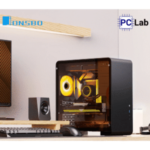 Vỏ case PC máy tính Jonsbo U4 Pro Black (ATX, Mid Tower, Đen)