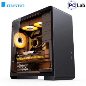 Vỏ case PC máy tính Jonsbo U4 Pro Black (ATX, Mid Tower, Đen)