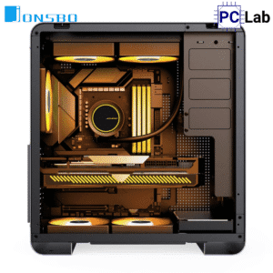 Vỏ case PC máy tính Jonsbo U4 Pro MESH Black (ATX, Mid Tower, Đen)