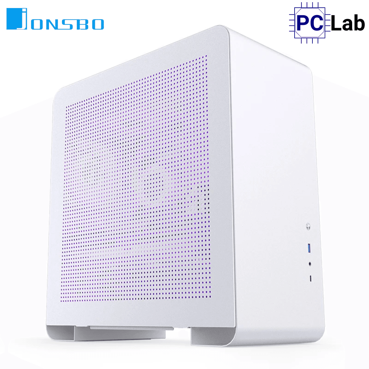 Vỏ case PC máy tính Jonsbo U4 Pro MESH White (ATX, Mid Tower, Trắng)
