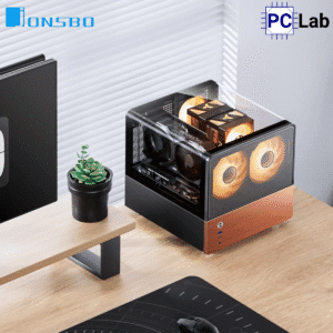 Vỏ case PC máy tính Jonsbo V12 Black (M-ATX, Mid Tower, Đen)