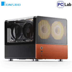 Vỏ case PC máy tính Jonsbo V12 Black (M-ATX, Mid Tower, Đen)