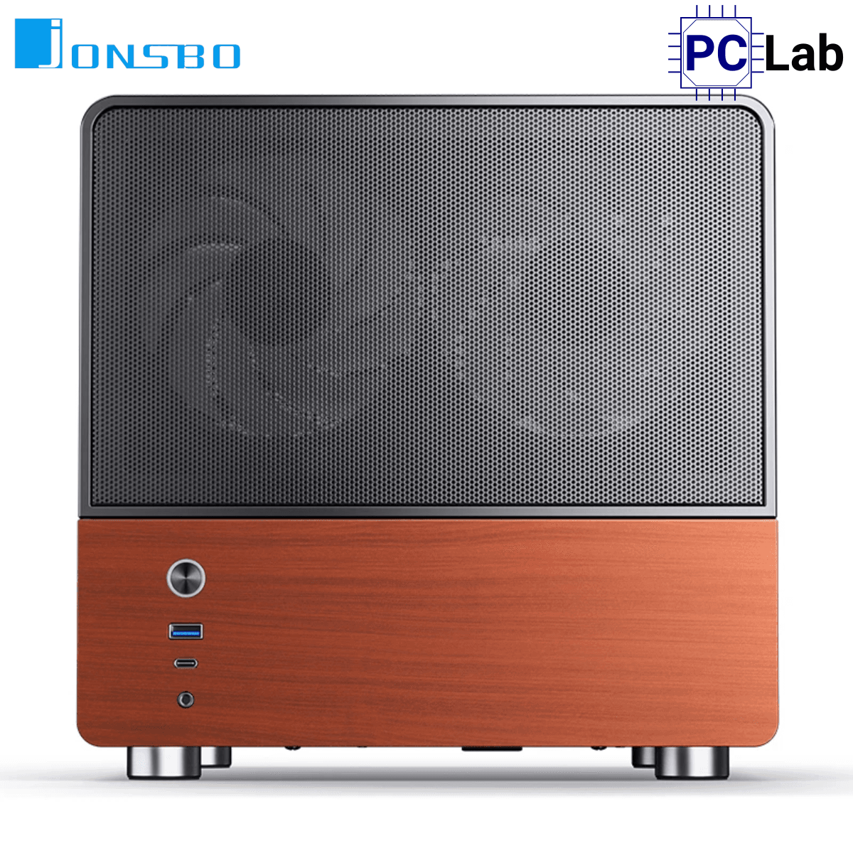 Vỏ case PC máy tính Jonsbo V12 Black (M-ATX, Mid Tower, Đen)