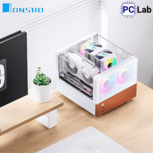 Vỏ case PC máy tính Jonsbo V12 White (M-ATX, Mid Tower, Trắng)