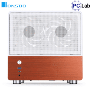 Vỏ case PC máy tính Jonsbo V12 White (M-ATX, Mid Tower, Trắng)