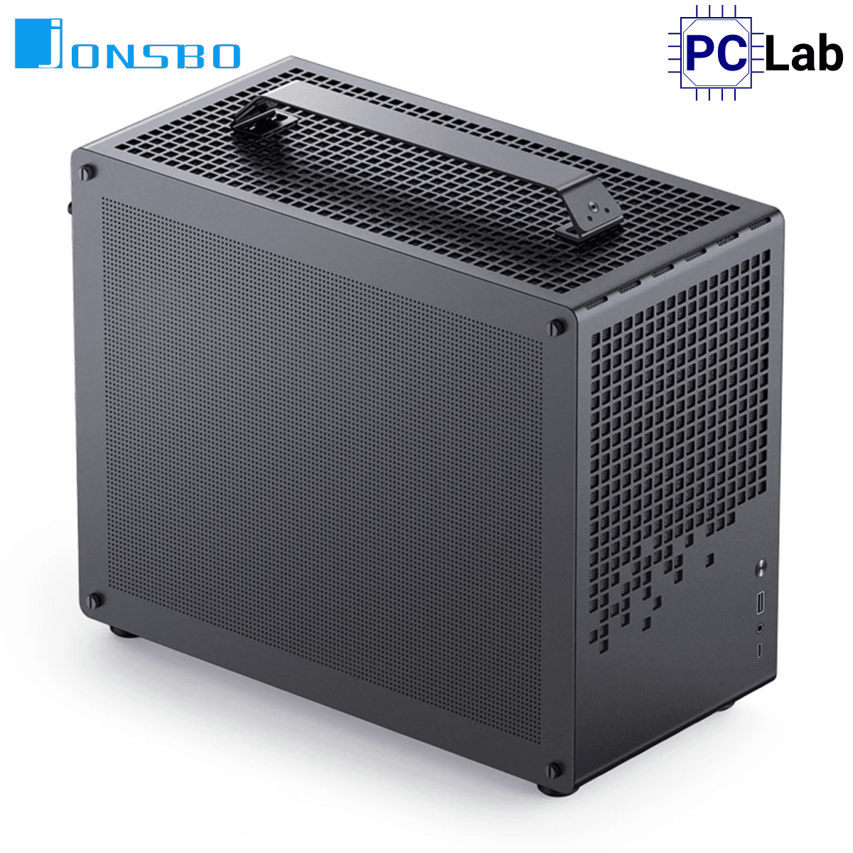 Vỏ case PC máy tính Jonsbo Z20 MESH Black (M-ATX, Mid Tower, Đen)