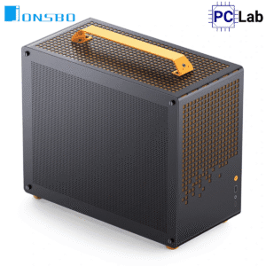 Vỏ case PC máy tính Jonsbo Z20 MESH Orange Black (M-ATX, Mid Tower, Cam Đen)