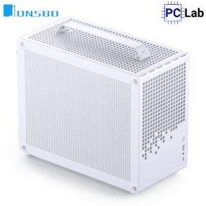 Vỏ case PC máy tính Jonsbo Z20 MESH White (M-ATX, Mid Tower, Trắng)