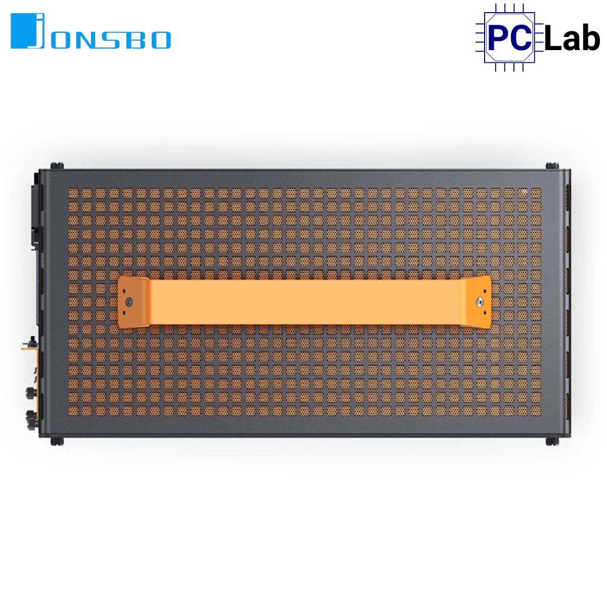 Vỏ case PC máy tính Jonsbo Z20 Orange Black (M-ATX, Mid Tower, Cam Đen)