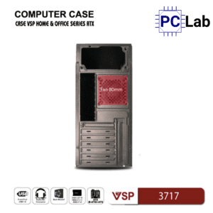 Vỏ case PC máy tính VSP 3717 (ATX, Mid Tower, Đen)