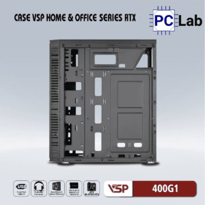 Vỏ case PC máy tính VSP 400G1 (ATX, Mid Tower, Đen)