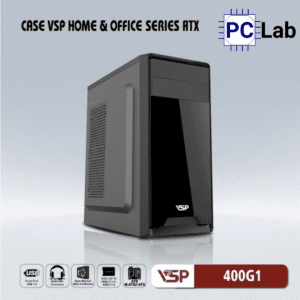 Vỏ case PC máy tính VSP 400G1 (ATX, Mid Tower, Đen)
