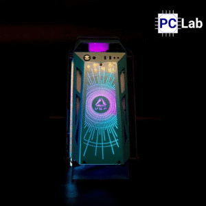 Vỏ case PC máy tính VSP ES1 (M-ATX, Mid Tower, Trắng/Đen/Hồng/Xanh)