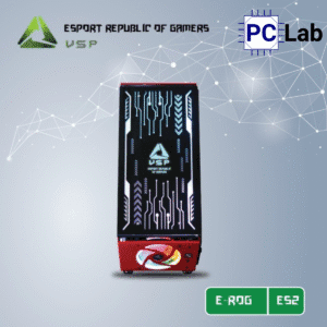 Vỏ case PC máy tính VSP ES2 (ATX, Mid Tower, Đen)