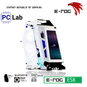 Vỏ case PC máy tính VSP ES8 (M-ATX, Mid Tower, Trắng)