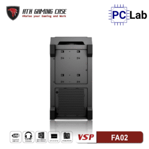 Vỏ case PC máy tính VSP FA02 (ATX, Mid Tower, Đen)