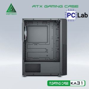 Vỏ case PC máy tính VSP KA31 (ATX, Mid Tower, Đen)