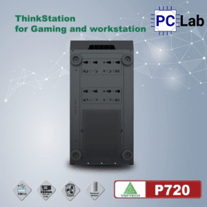 Vỏ case PC máy tính VSP P720 (E-ATX, Full Tower, Đen)
