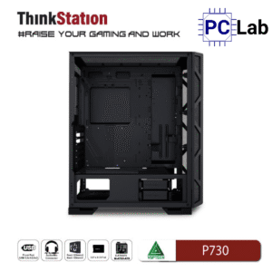 Vỏ case PC máy tính VSP P730 (E-ATX, Full Tower, Đen)
