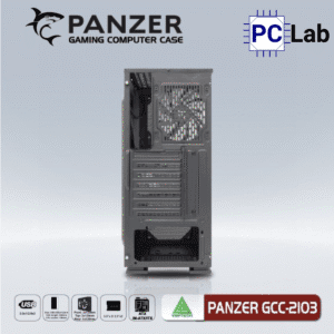 Vỏ case PC máy tính VSP Panzer GCC-2103 (ATX, Mid Tower, Đen)