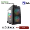 Vỏ case PC máy tính VSP V201 (M-ATX, Mid Tower, Đen)