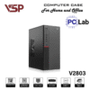 Vỏ case PC máy tính VSP V2803 (M-ATX, Mid Tower, Đen)