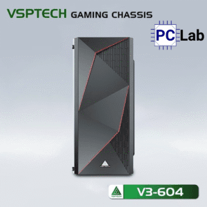 Vỏ case PC máy tính VSP V3-604 (ATX, Mid Tower, Đen)