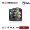 Vỏ case PC máy tính VSP X1 (ATX, Mid Tower, Đen)