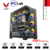 Vỏ case PC máy tính VSP X90 Premium (ATX, Mid Tower, Đen)