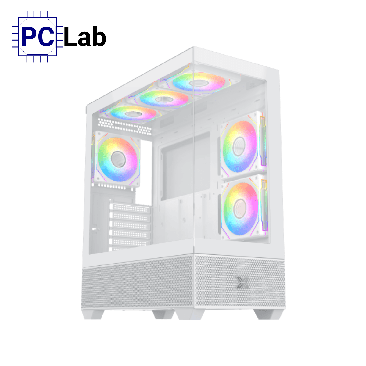 Vỏ case PC máy tính Xigmatek Alphard Arctic (E-ATX, Full Tower, Trắng)
