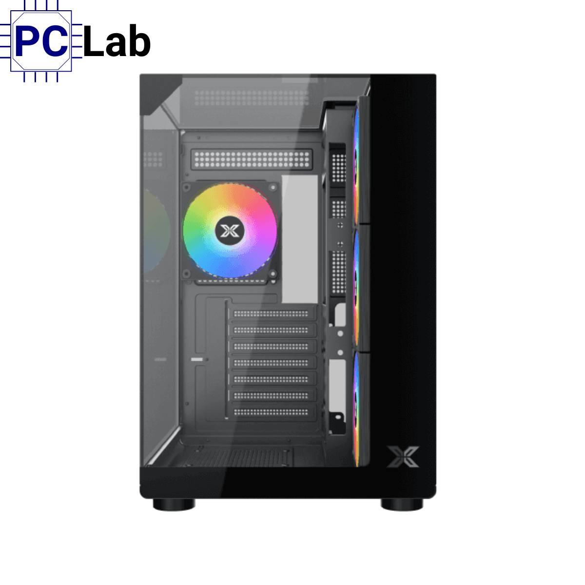 Vỏ case PC máy tính Xigmatek Aqua Compact (ATX, Mid Tower, Đen)