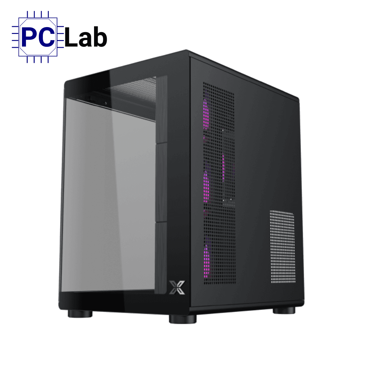 Vỏ case PC máy tính Xigmatek Aqua Compact Air (ATX, Mid Tower, Đen)