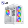 Vỏ case PC máy tính Xigmatek Aqua Compact Air Arctic (ATX, Mid Tower, Trắng)