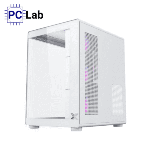 Vỏ case PC máy tính Xigmatek Aqua Compact Air Arctic (ATX, Mid Tower, Trắng)