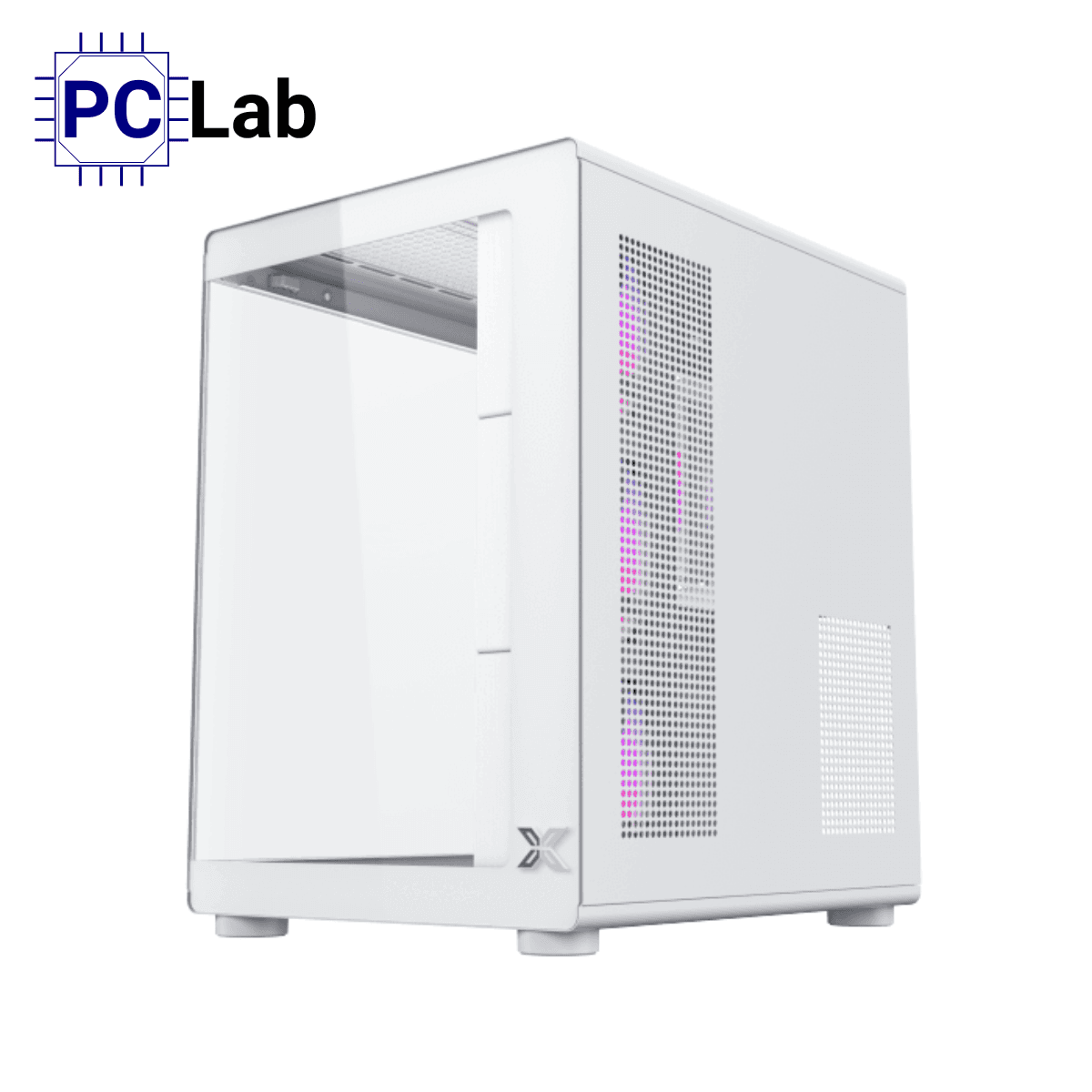 Vỏ case PC máy tính Xigmatek Aqua Compact Air Arctic (ATX, Mid Tower, Trắng)