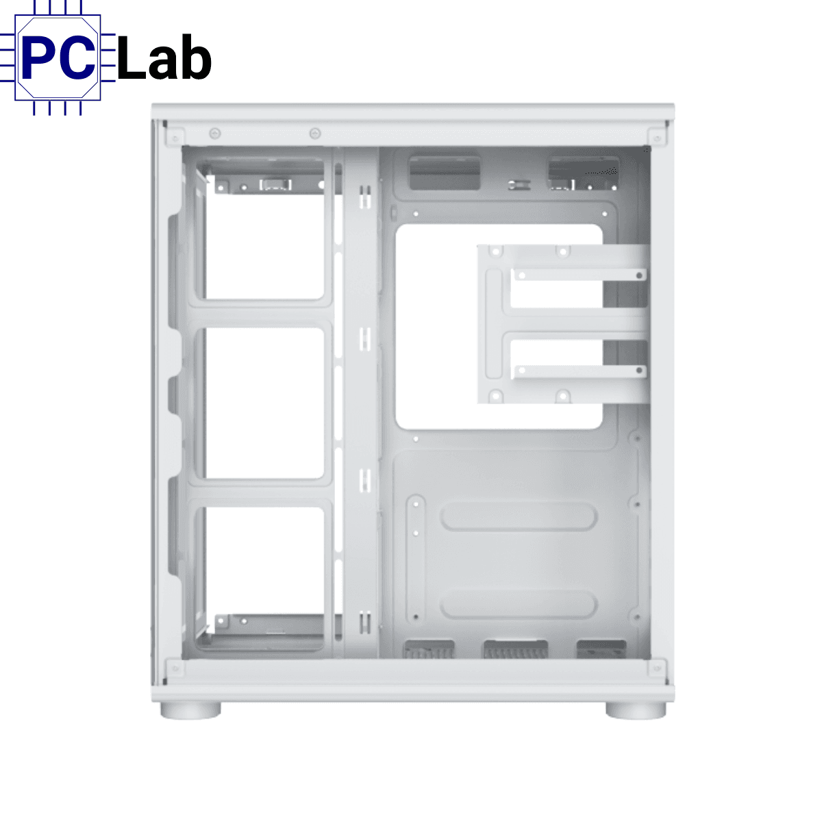 Vỏ case PC máy tính Xigmatek Aqua Compact Air Arctic (ATX, Mid Tower, Trắng)