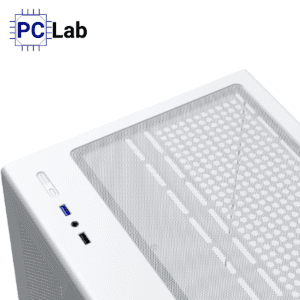 Vỏ case PC máy tính Xigmatek Aqua Compact Air Arctic (ATX, Mid Tower, Trắng)