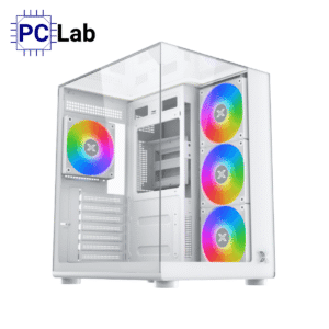 Vỏ case PC máy tính Xigmatek Aqua Compact Arctic (ATX, Mid Tower, Trắng)