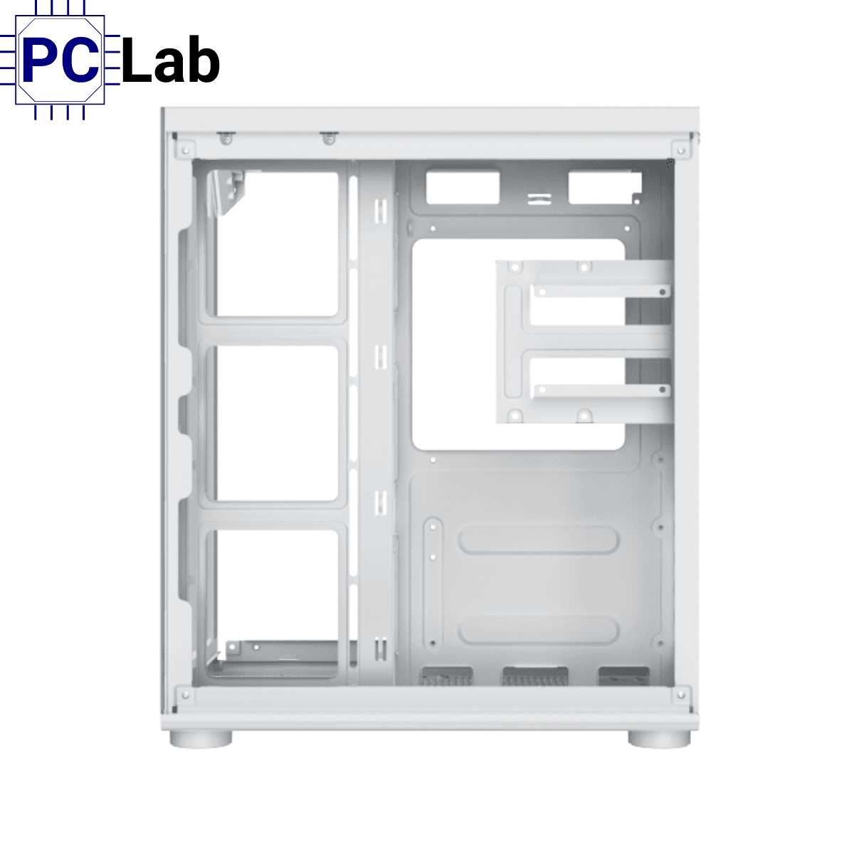 Vỏ case PC máy tính Xigmatek Aqua Compact Arctic (ATX, Mid Tower, Trắng)