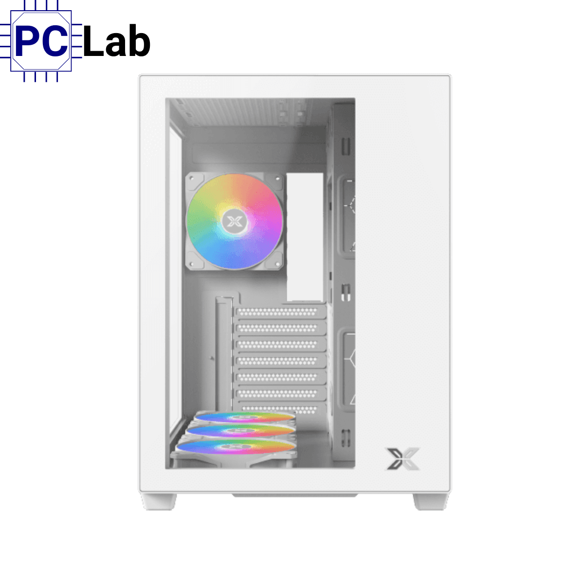 Vỏ case PC máy tính Xigmatek Aqua III Arctic (Egypt) (ATX, Mid Tower, Trắng)