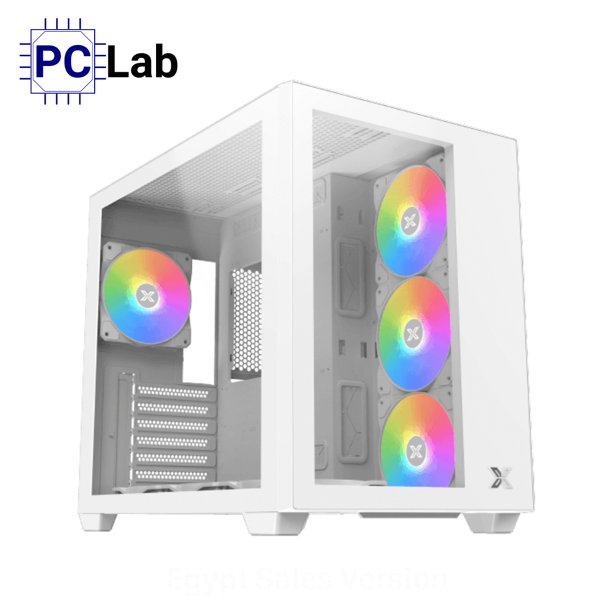 Vỏ case PC máy tính Xigmatek Aqua III Arctic (Egypt) (ATX, Mid Tower, Trắng)